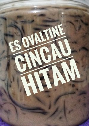 Foto resep Es Ovaltine Cincau Hitam