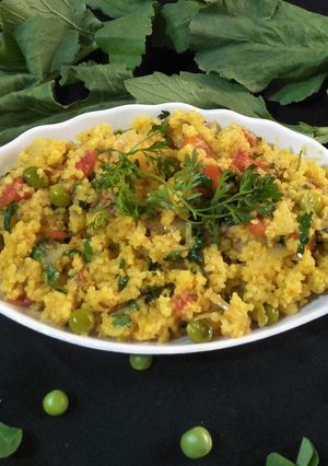 A picture of Sama rice vegetable pulao.