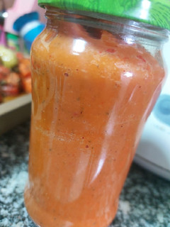 Una foto de Salsa de tomate casera