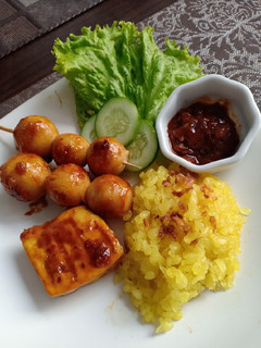 Foto resep Bakso Tempe bakar, low calorie !