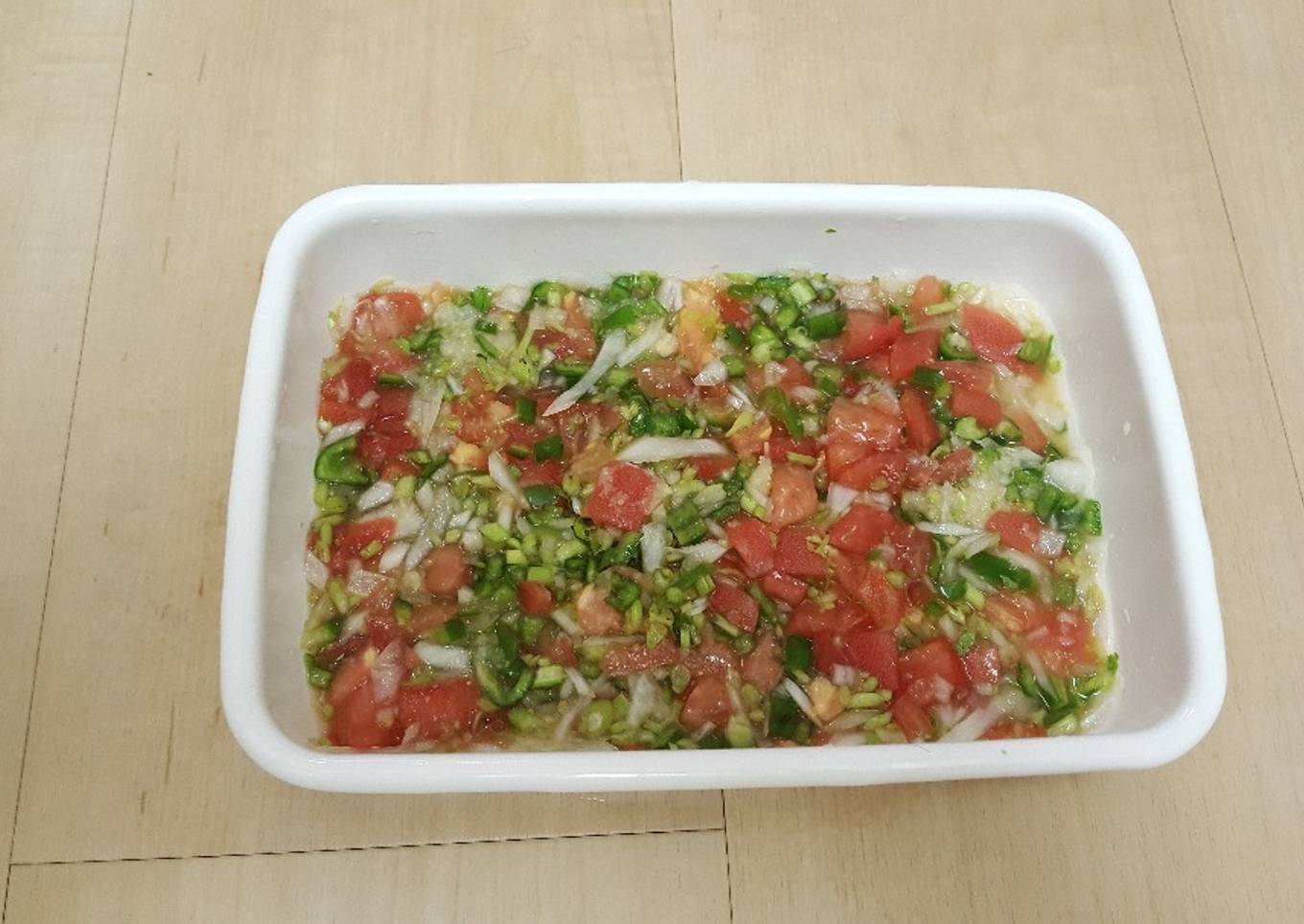 Fresh salsa(pico de gallo)
