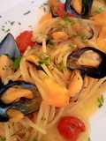 Spaghetti con cozze