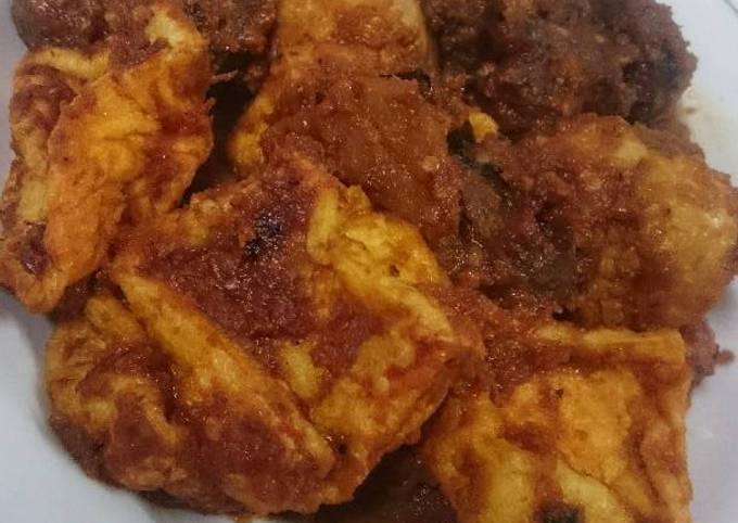 Bali daging tahu telor