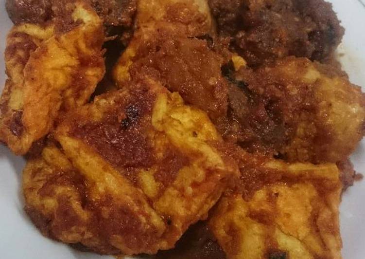 Bali daging tahu telor
