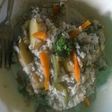 Arroz con sardina