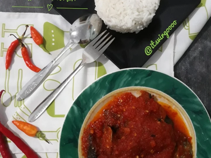 Langkah Gampang Membikin Resep #333. Balado Tongkol Rawit Merah yang Lezat Sekali Anti Ribet, Sempurna