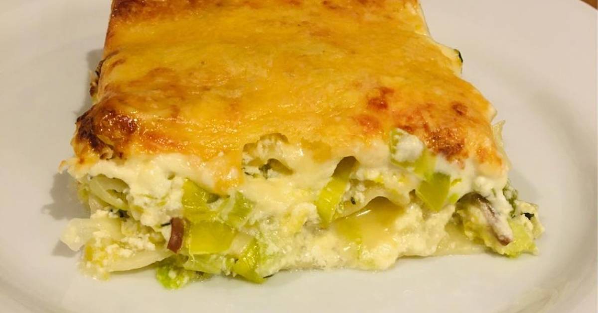 Ricotta, leek and Savoy cabbage lasagne 😋😋😋 Recipe by ZitaB Cookpad