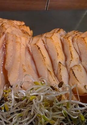 Foto de Salmão selado ao estilo tataki