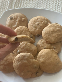 Una foto de Galletas chocolate chips healthy. Sin azúcar ni harinas