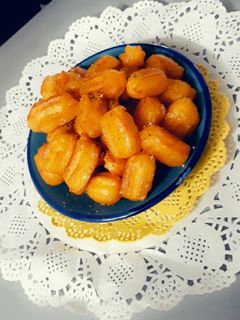 عکسی از دستور شیرینی بامیه