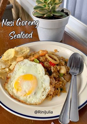 Foto resep Nasi Goreng Seafood