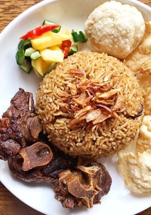 Foto resep Nasi Kebuli Kambing + Acar