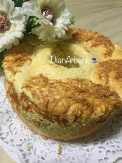 Foto resep Cheddar Cheese Chiffon Cake tanpa BP & COTT
