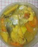 Caldo ligero de pescado