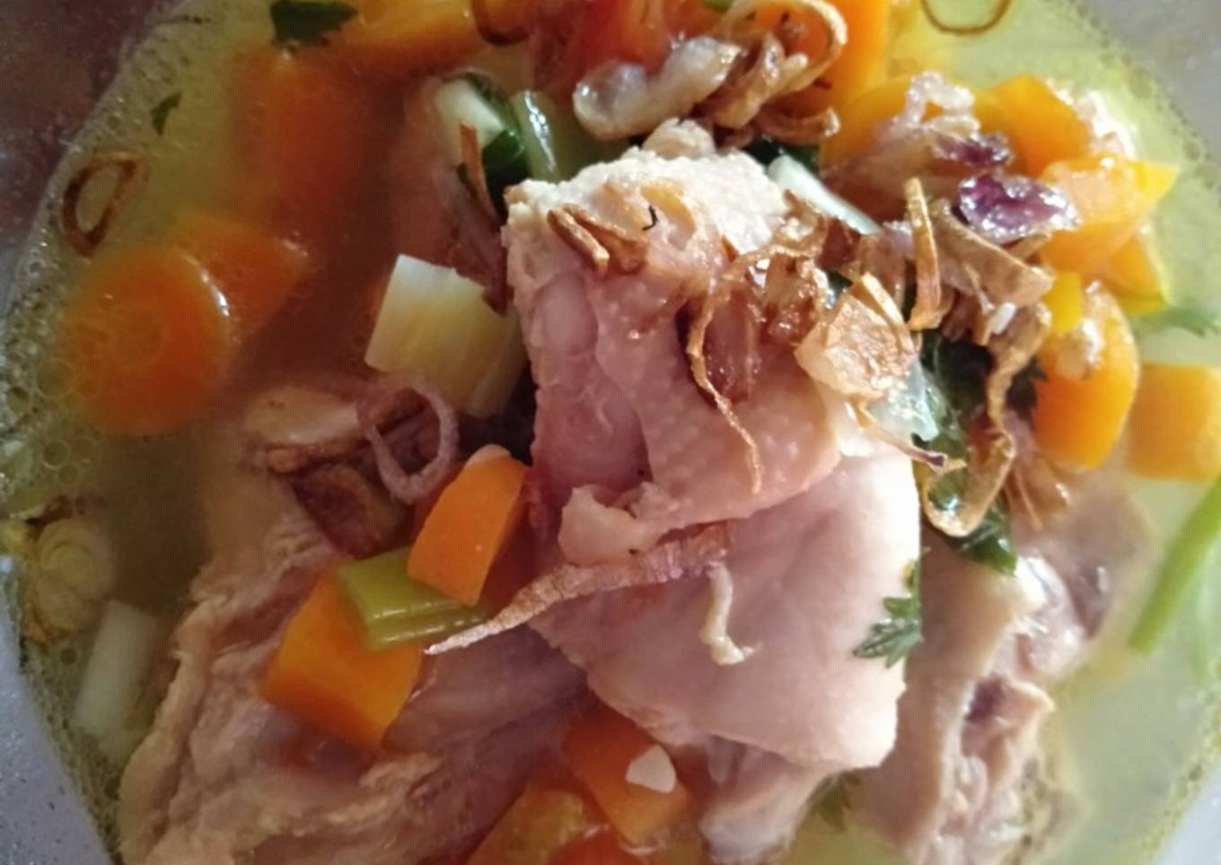 Sop Ayam Rumahan