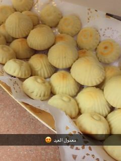 صورة لوصفة معمول العيد الهش 😍😋