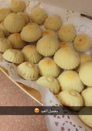 صورة لوصفة معمول العيد الهش 😍😋
