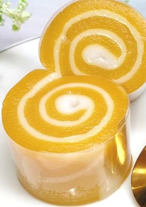 Foto resep Talam gulung ubi kuning