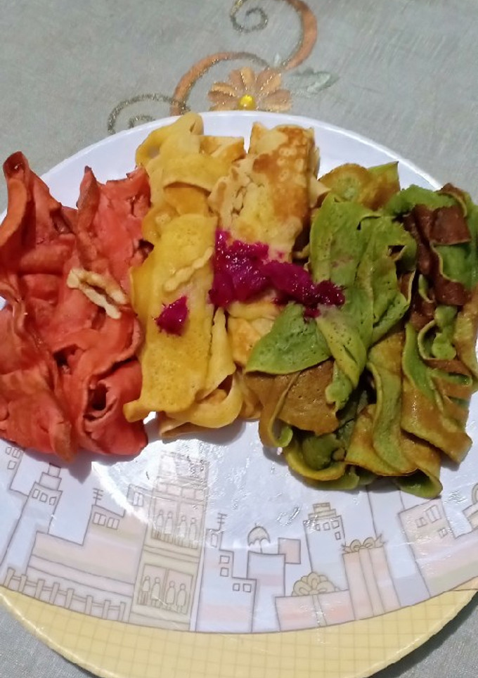 Foto resep Kue Laba2 pelangi