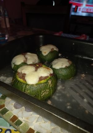 Una foto de Zapallitos rellenos