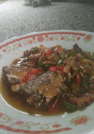 Foto resep Iwak karing peda masak asam