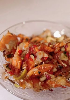 Foto resep Spicy Garlic Butter Salmon