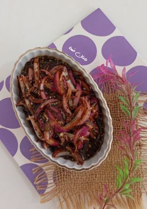 عکسی از دستور پیاز پرورده