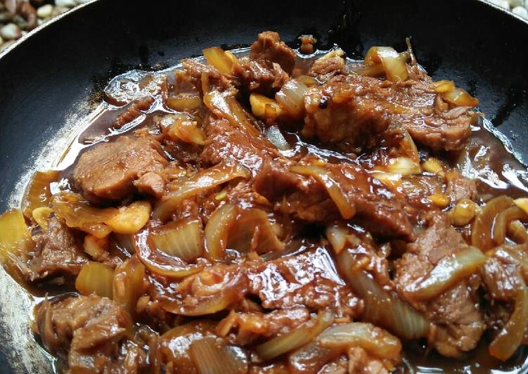 Resep Daging lada hitam, Menggugah Selera