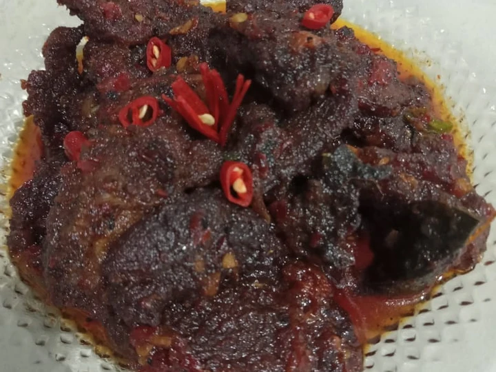 Cara Mudah Membikin Resep Dendeng balado yang  Bikin Ketagihan Anti Ribet, Sempurna