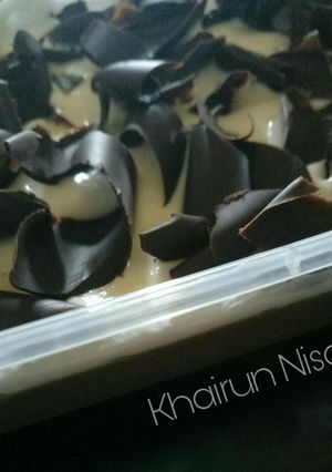 Foto resep Puding black forest