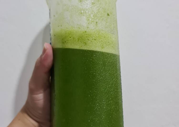 Resep Green Cold Press Juice, Enak Banget