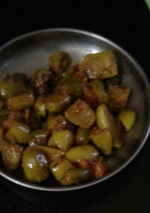 A picture of Parwal sabji.