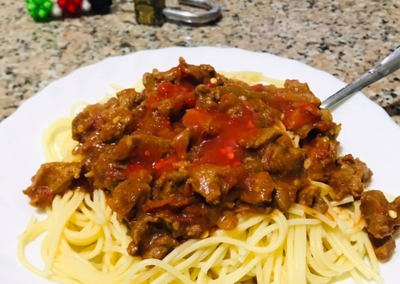 Spaghetti na tunyama tutamu