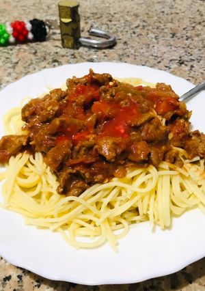 A picture of Spaghetti na tunyama tutamu.