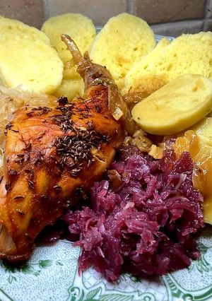 Sült kacsacomb 🍗 recept fotója