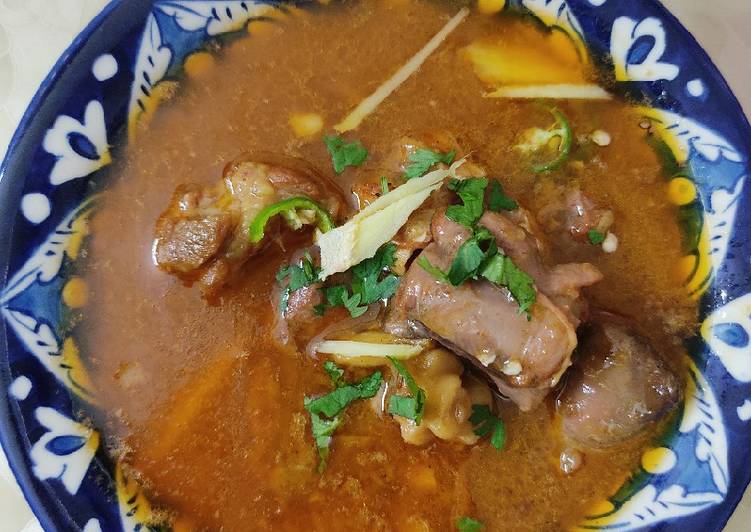 Recipe of Perfect Mutton kunna paye