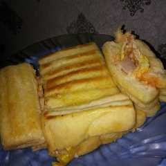 รูปของ Burger roti bakar