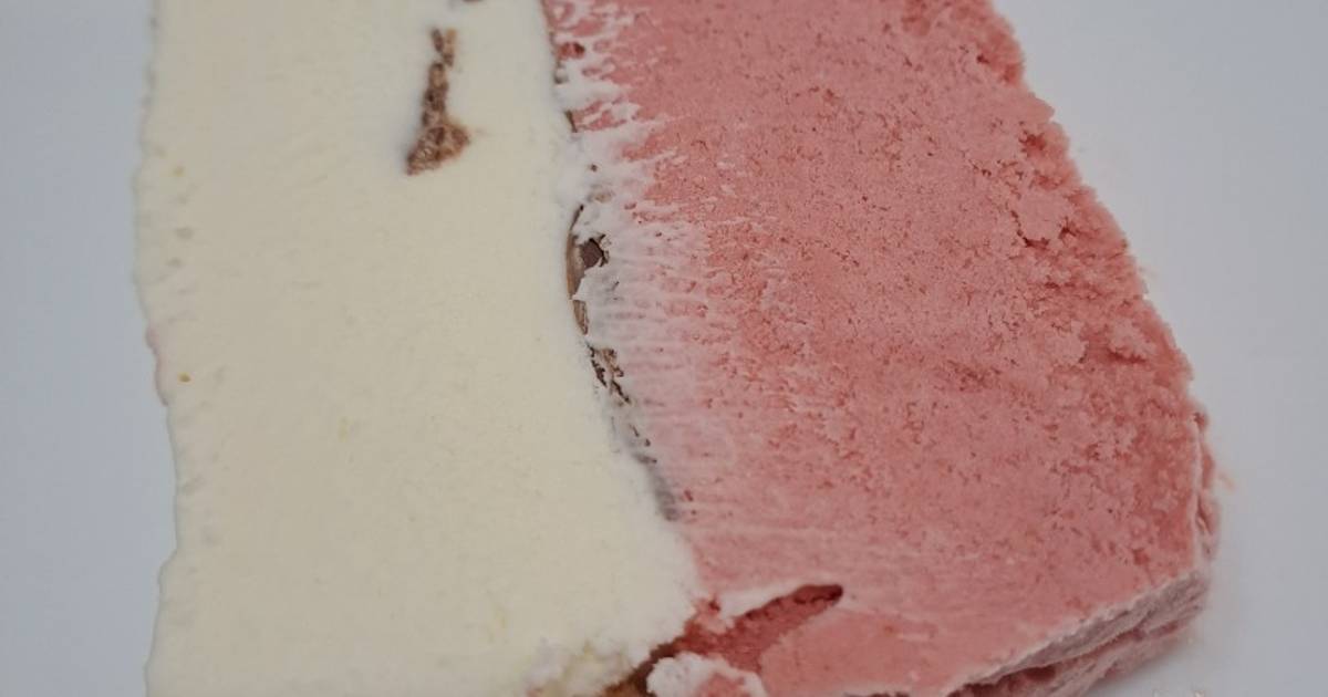 Torta helada de fresa - 16 recetas caseras- Cookpad