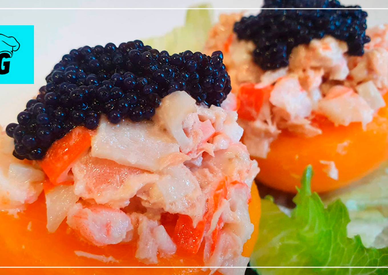 Melocotones rellenos