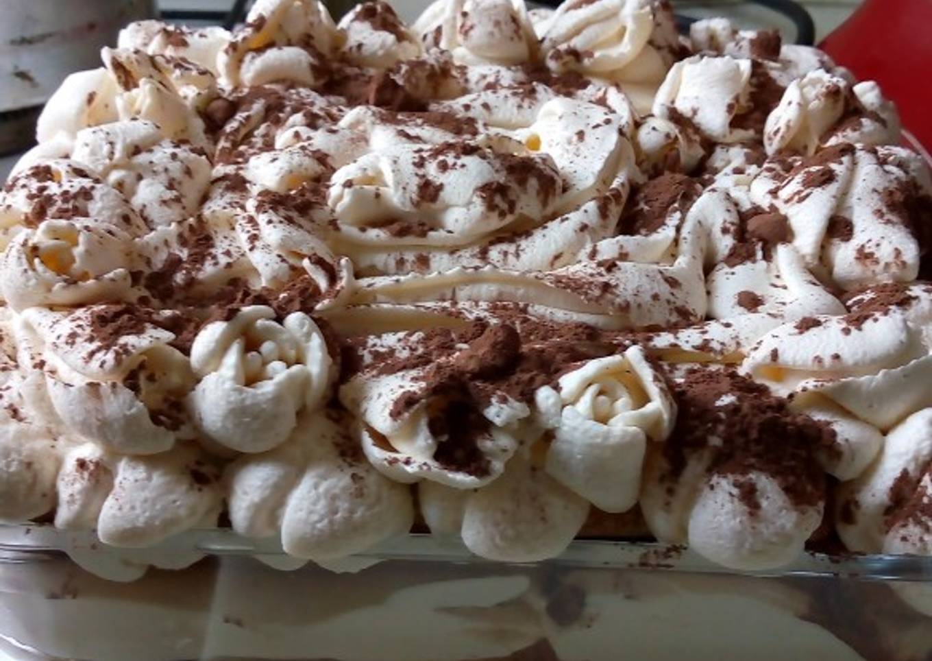 Mi creación,!!!! tiramisú!!