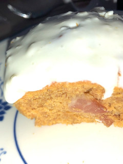 Una foto de Cupcakes de boniato, queso y bacon