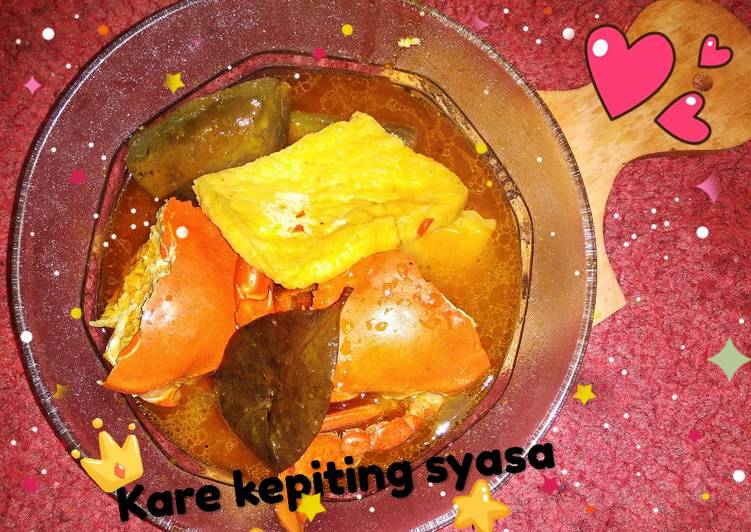 Kare kepiting NO santan