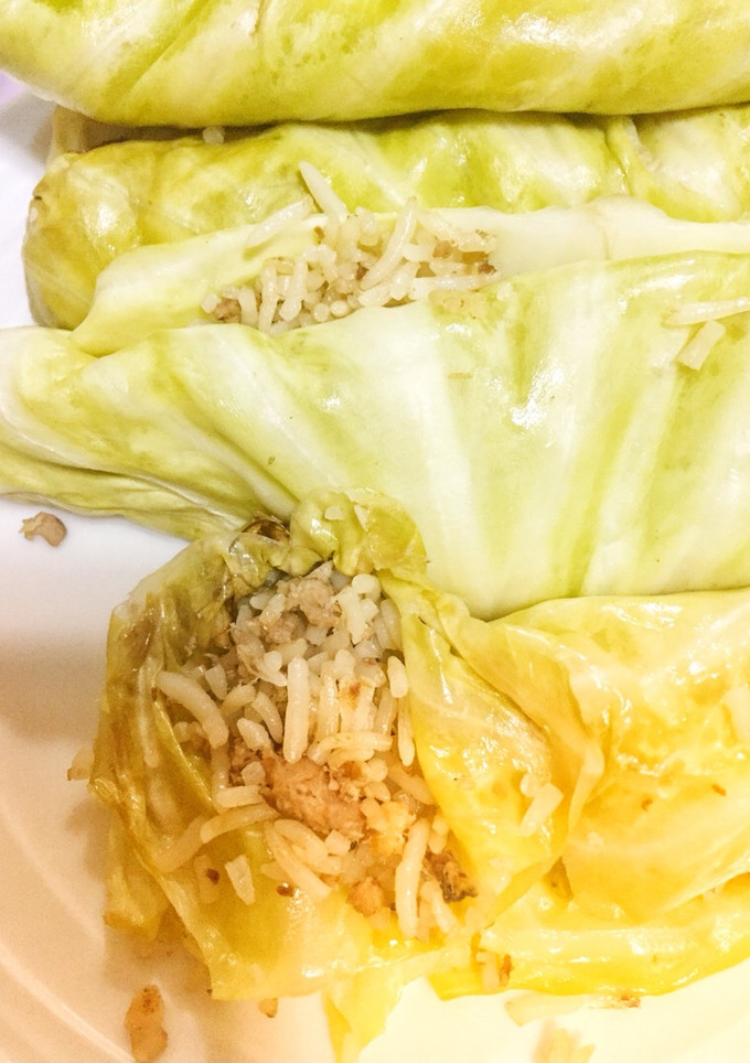 A picture of Steamed cabbage.