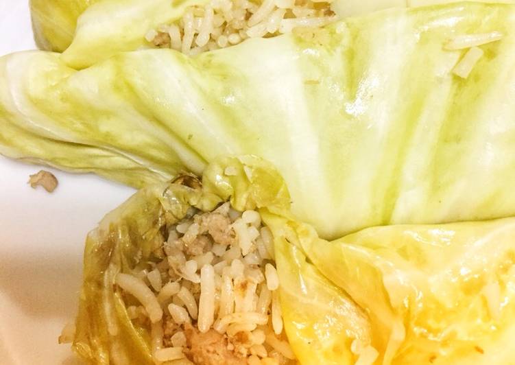 Steamed cabbage