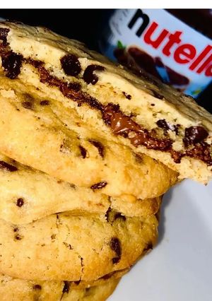 Une photo de 🍪Cookies fourré au Nutella® 🍪 {Conseils & astuce pratique}