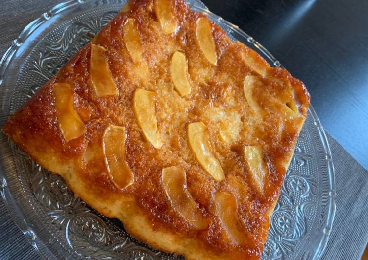 Comment Servir Gâteau pommes caramel