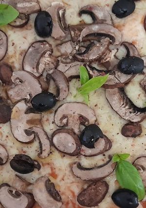 Foto de Pizza de Cogumelos