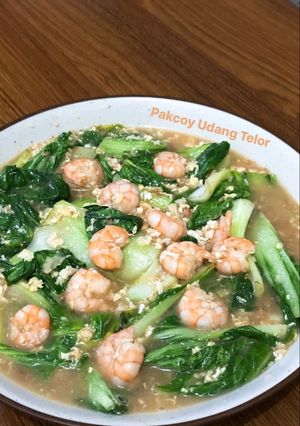 Foto resep Pakcoy Udang Telor