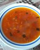 Рассольник постный