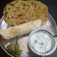A picture of Paneer ke theple ::.